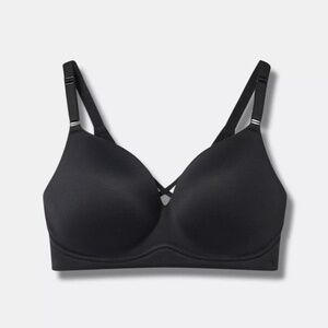 Torrid Dream Wire-Free Push-Up Bra – Black, Size 42C, NWT
